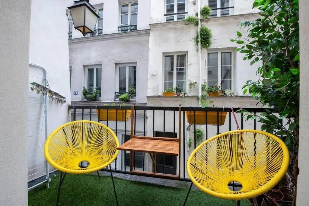 Апартаменты Cosy Avec Terrasse Париж