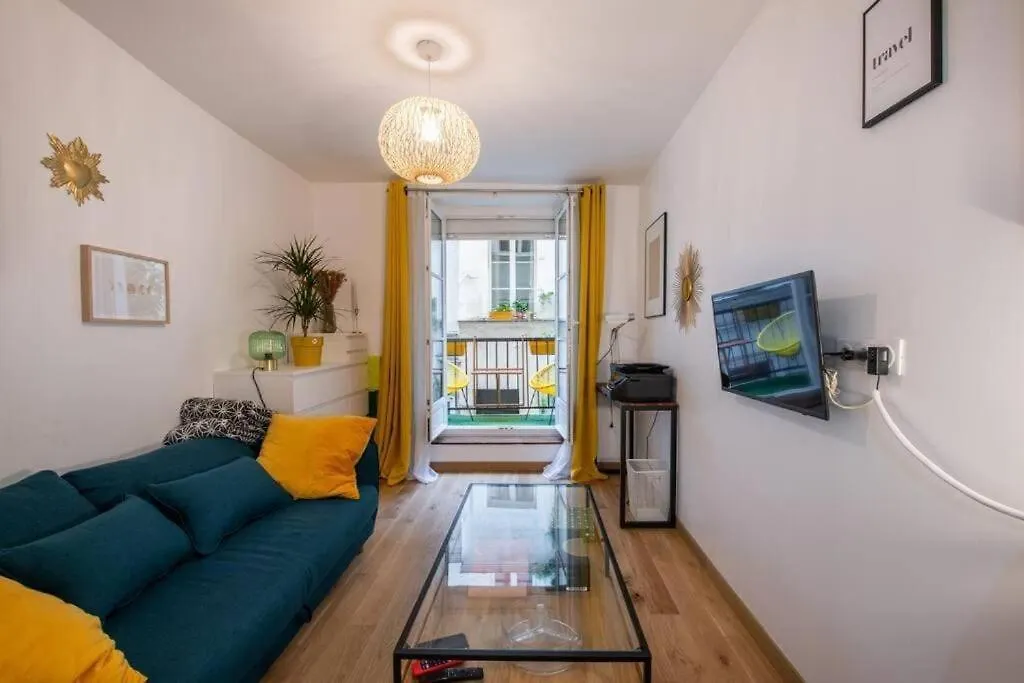 Cosy Avec Terrasse Апартаменты Париж